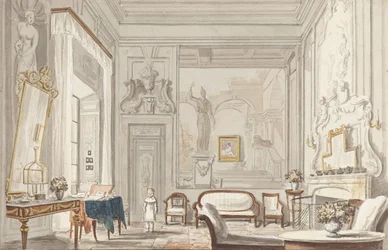 Une chambre dans un palais florentin